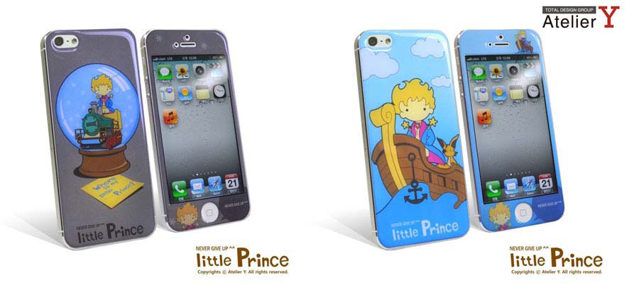 Character Design / Little Prince / iPhone epoxy skin